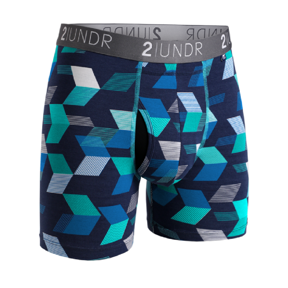 Men's Underwear 2 UNDR 6" Boxer Briefs - Prints - Battleford Boutique