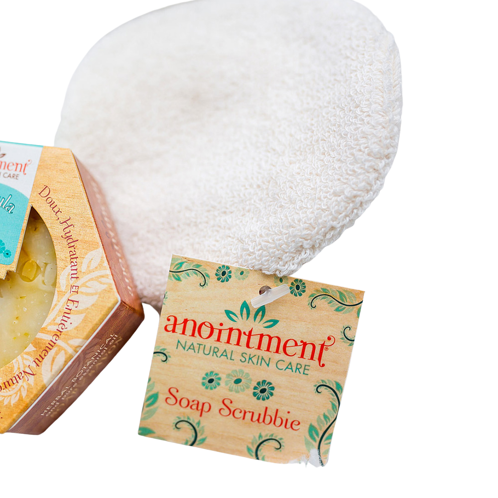 Anointment Organic Cotton Soap Scrubbie