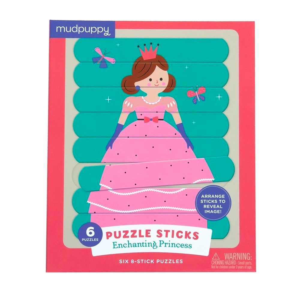 Mudpuppy Puzzle Sticks Assorted - Battleford Boutique