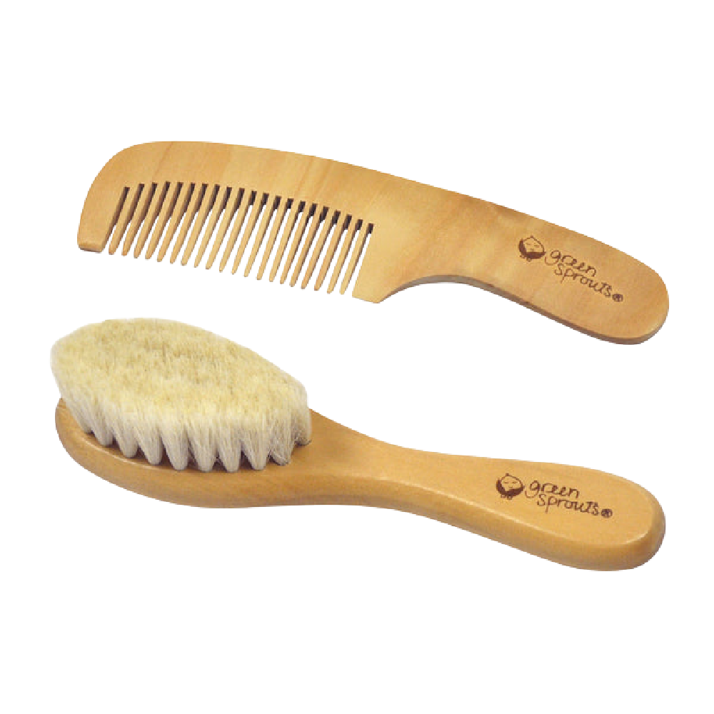 Green Sprouts Brush & Comb Set