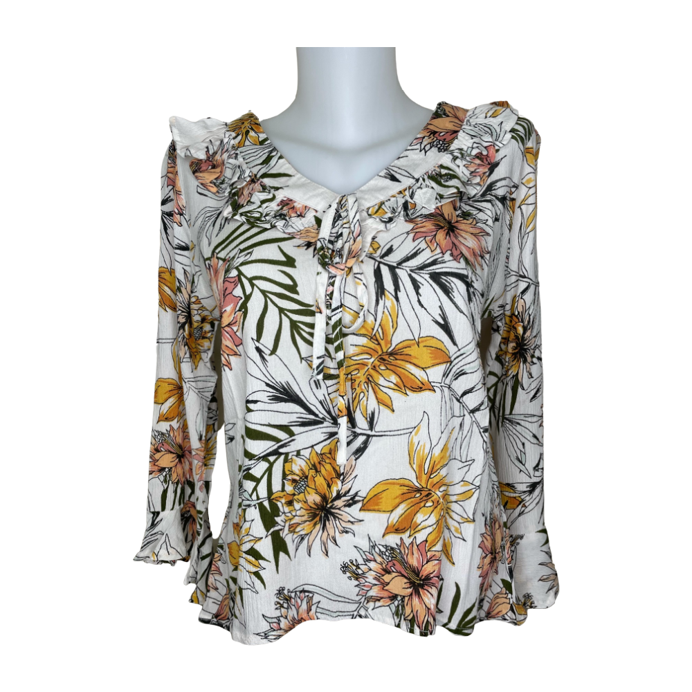 EnKay 916 - Off White Top