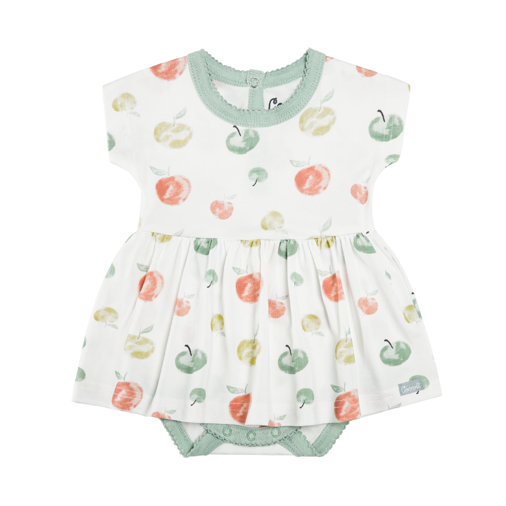 Coccoli Dress - Cream Apples