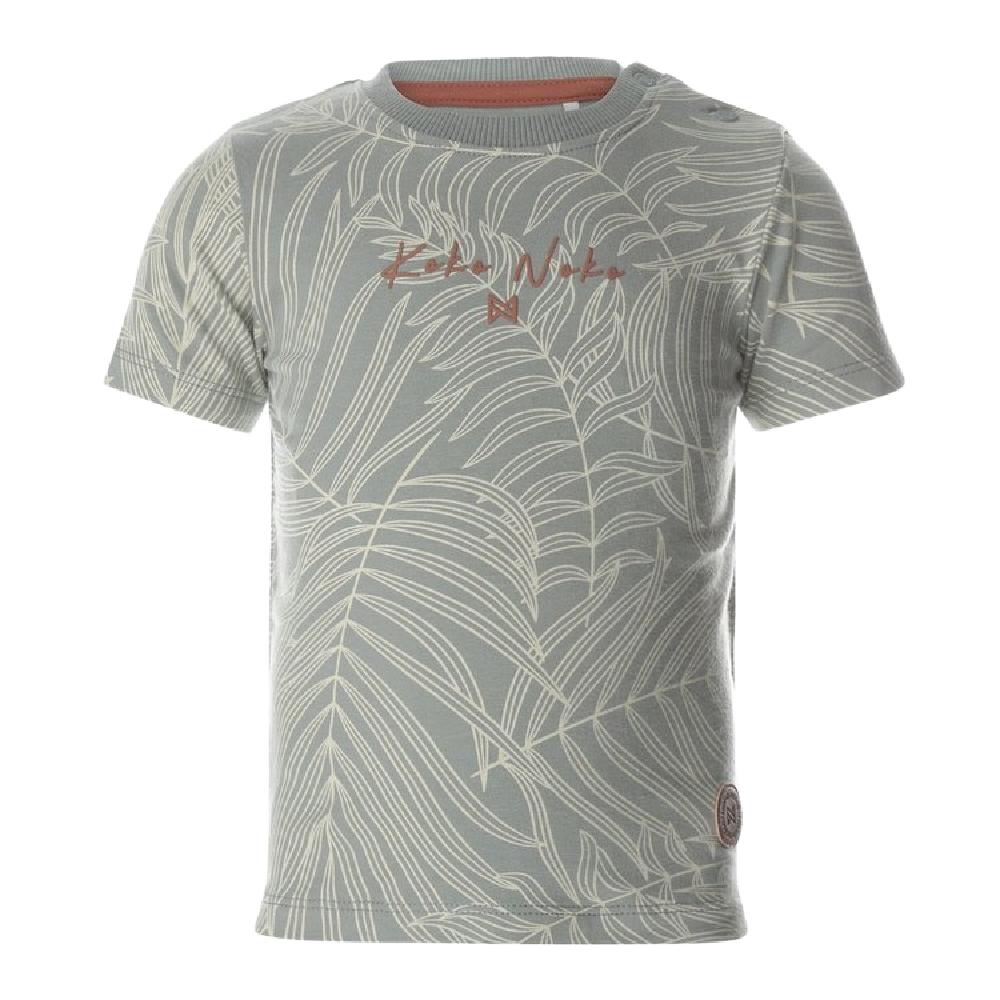 KoKo Noko Tee - Palm Print - Battleford Boutique