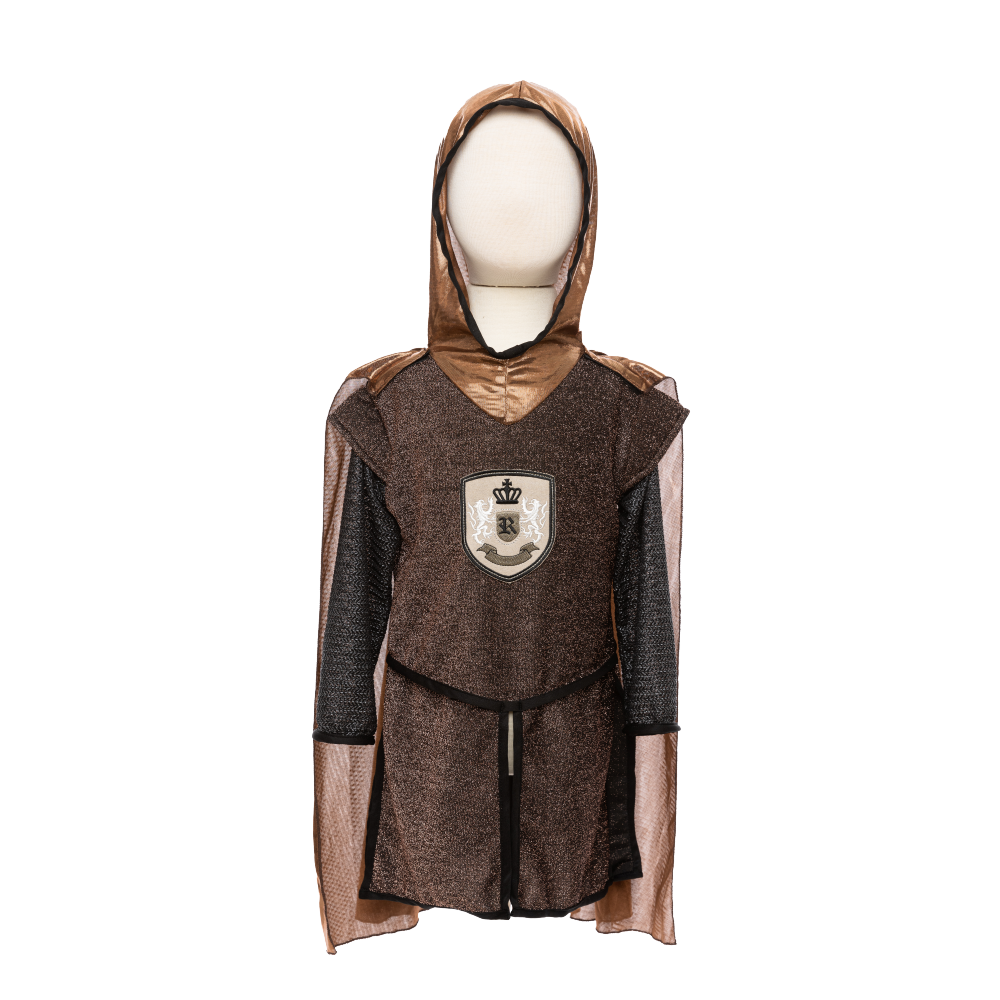 Great Pretenders - Brilliant Copper Knight Tunic with Cape - Battleford Boutique