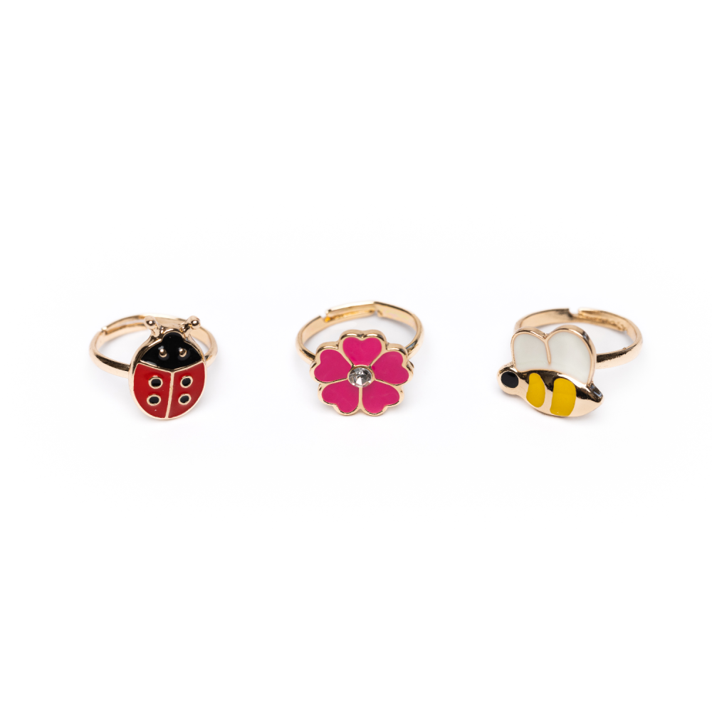 Great Pretenders - Ladybug Garden Rings