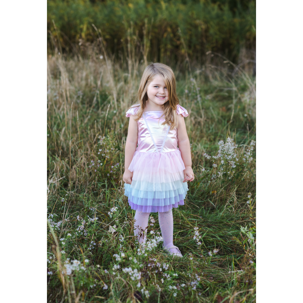 Great Pretenders - Rainbow Ruffle Tutu Dress - Battleford Boutique