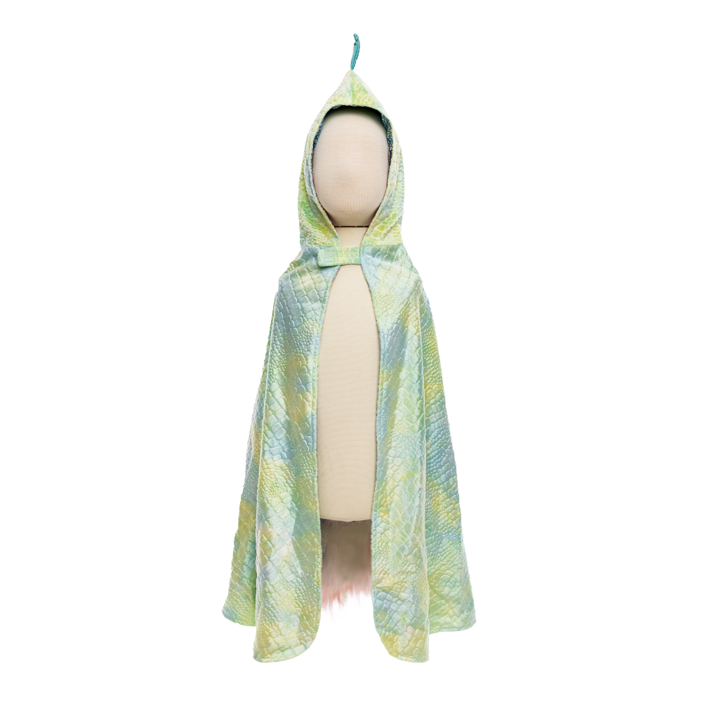 Great Pretenders - Rainbow Reversible Unicorn Dragon Cape - Battleford Boutique