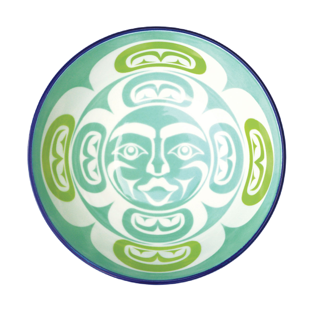 Native Northwest Art Bowl Assorted - Moon - Battleford Boutique