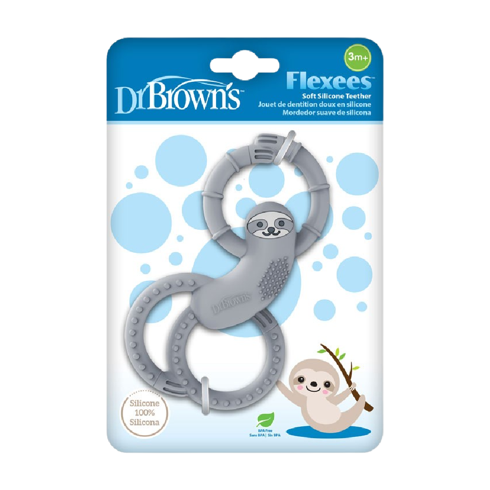 Dr. Brown's Flexees Teether - Sloth Assorted - Battleford Boutique