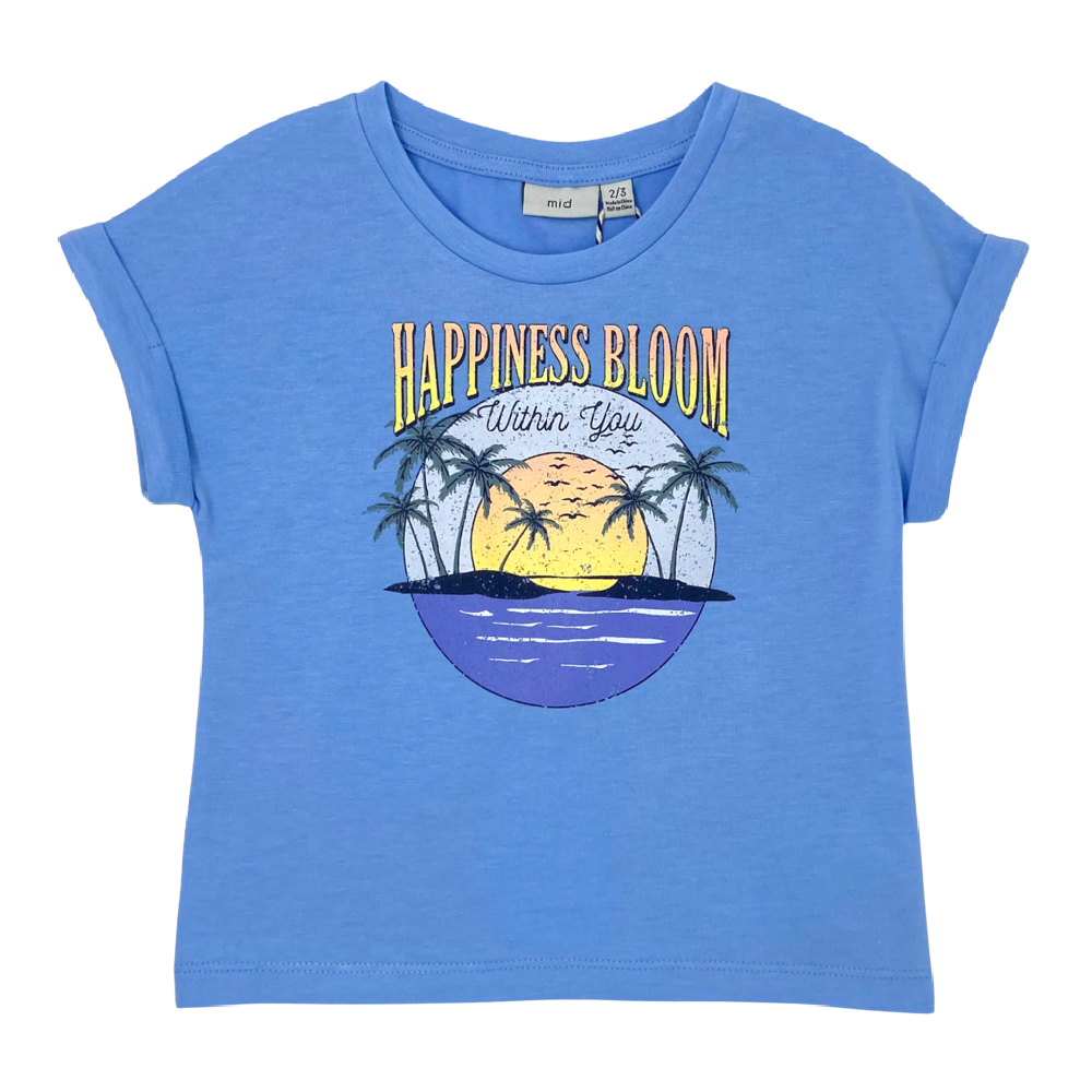 MID Tee - Happiness Blooms - Battleford Boutique