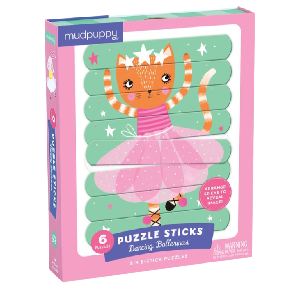 Mudpuppy Puzzle Sticks Assorted - Battleford Boutique
