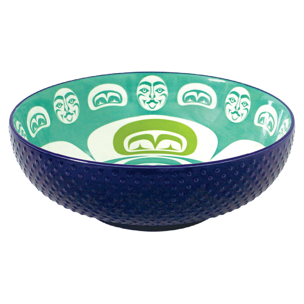 Native Northwest Art Bowl Assorted - Moon - Battleford Boutique