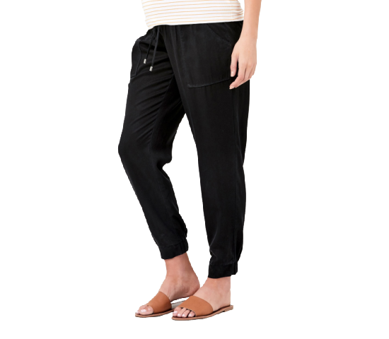 Ripe Tencel Off Duty Pants - Black