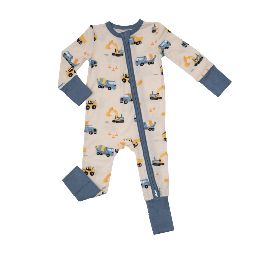 Angel Dear Romper - Construction Trucks
