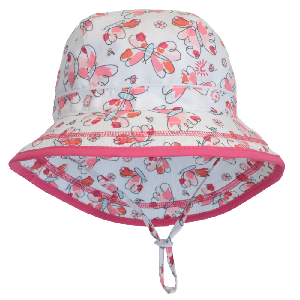 Calikids Beach Hat - Butterfly - Battleford Boutique