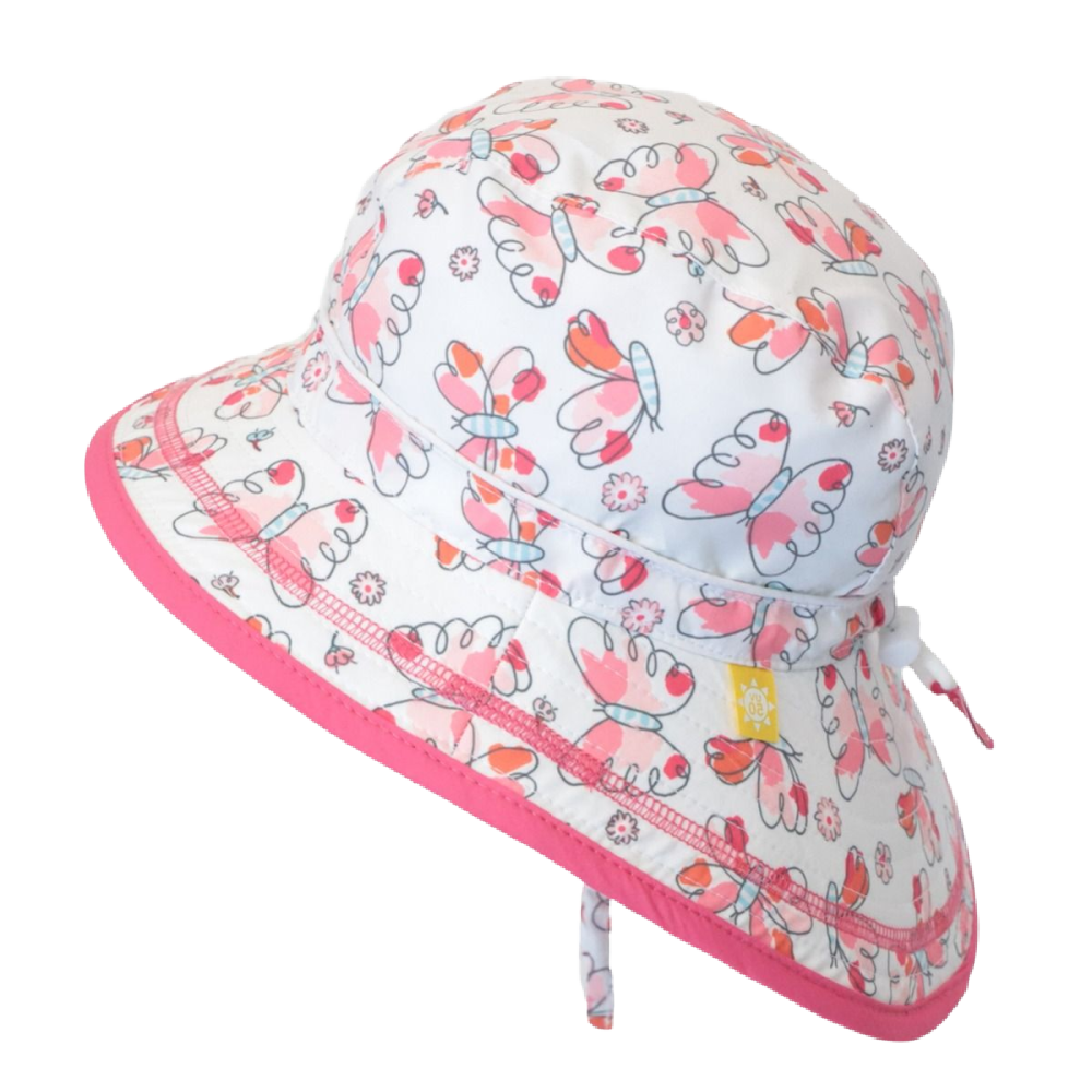 Calikids Beach Hat - Butterfly - Battleford Boutique