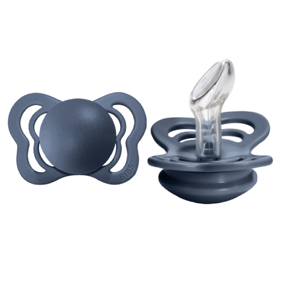 Bibs Pacifier Couture 6-18m Assorted 2 Pack