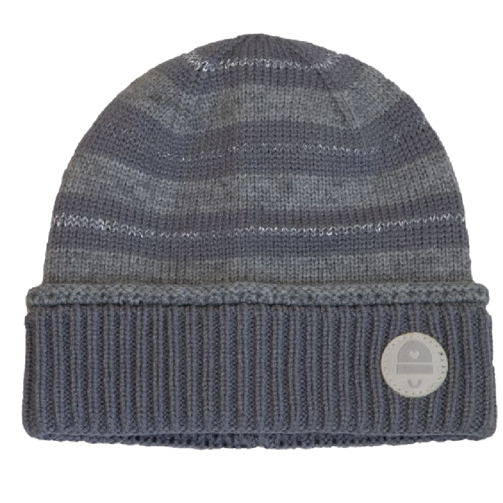Calikids Newborn Knit Hat - Grey/Grey - Battleford Boutique