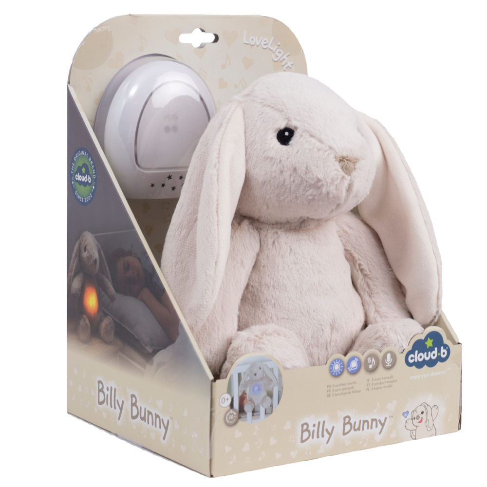 Cloud B Love Light Buddies - Billy Bunny - Battleford Boutique