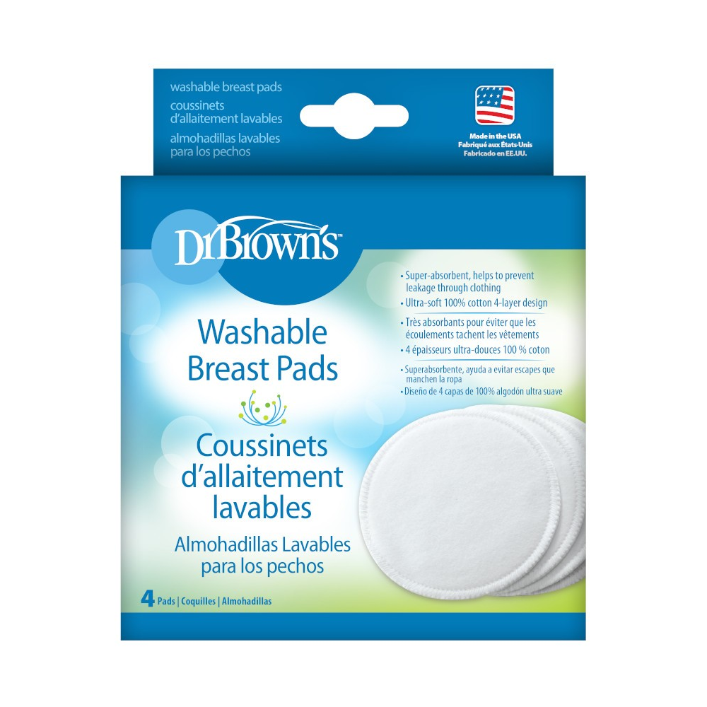 Dr. Brown's Washable Breast Pads - Battleford Boutique