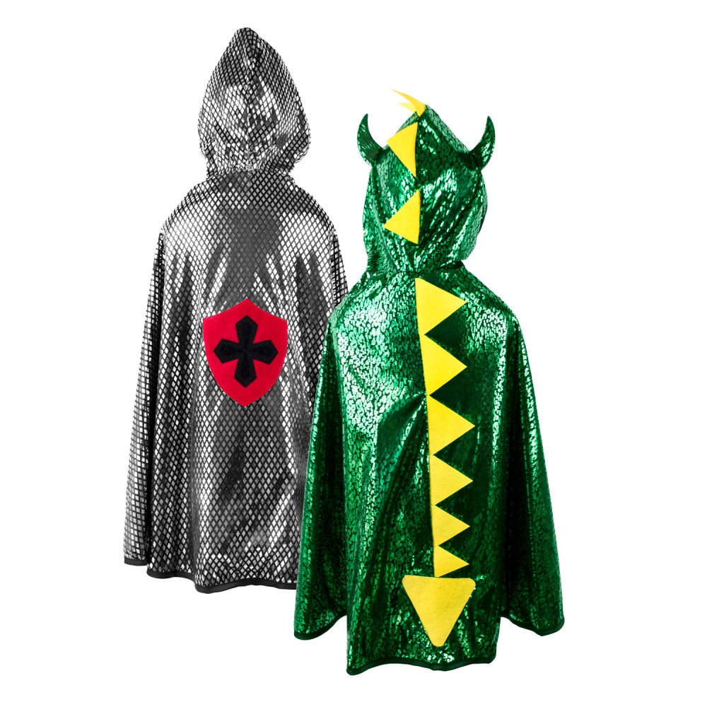 Great Pretenders - Reversible Dragon/Knight Cape - Battleford Boutique
