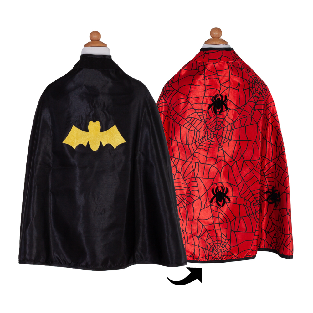 Great Pretenders - Reversible Spider/Bat Cape - Battleford Boutique