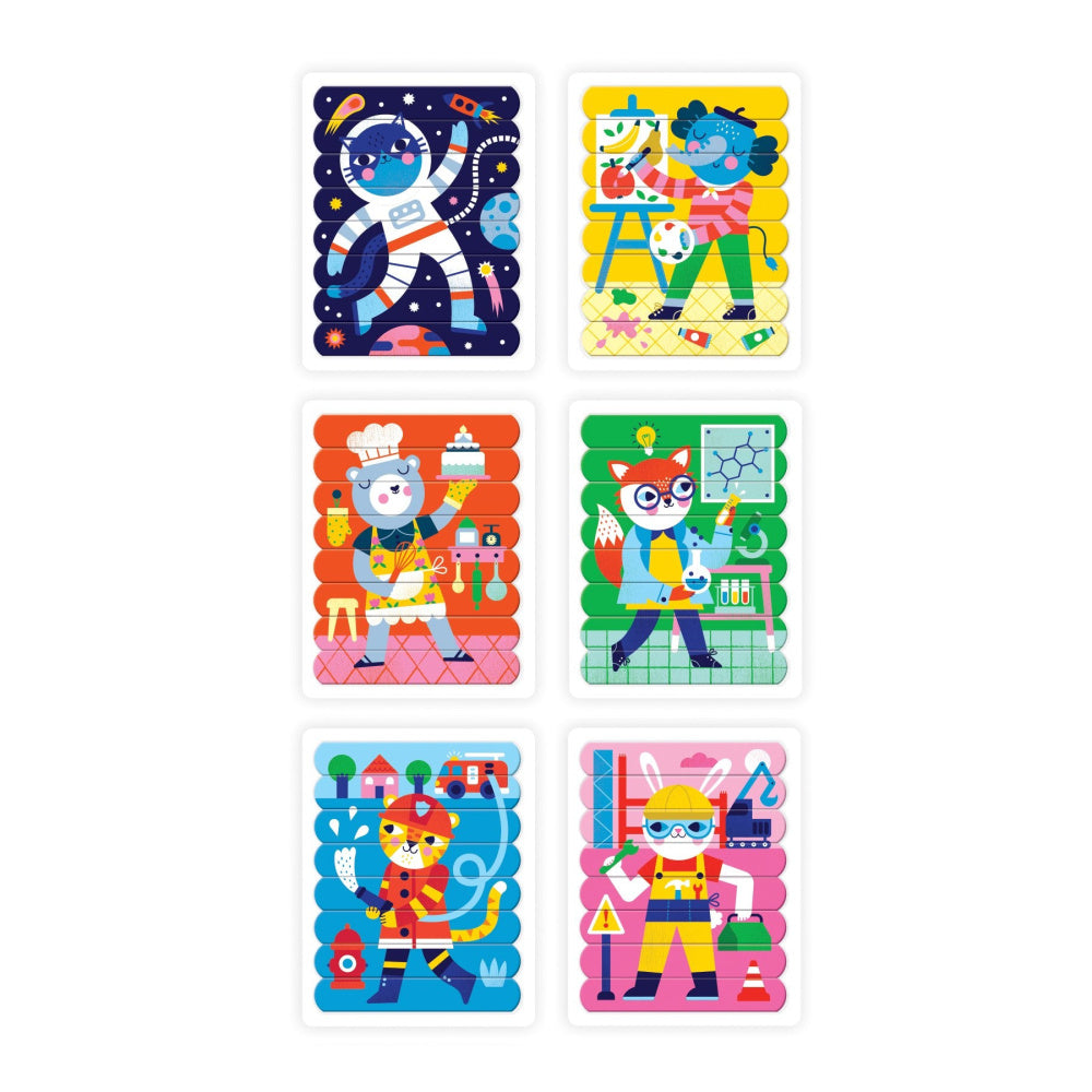 Mudpuppy Puzzle Sticks Assorted - Battleford Boutique