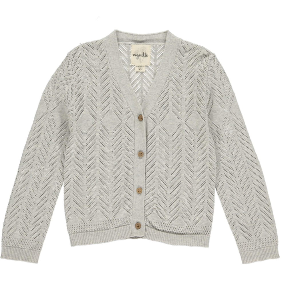 Vignette Kenzie Cardigan - Grey - Battleford Boutique