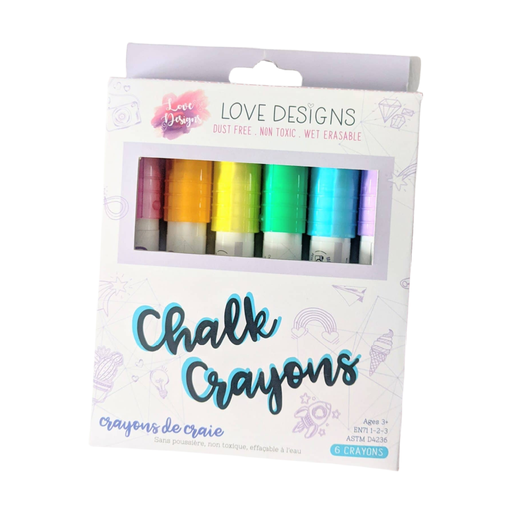 Love Designs Chalk Crayons - Battleford Boutique
