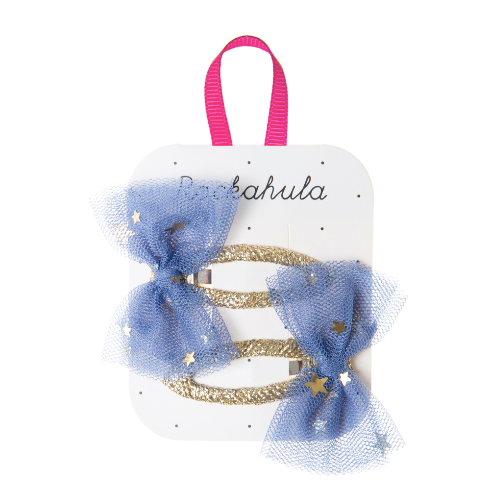 Rockahula Moonlight Tulle Clips- Blue - Battleford Boutique