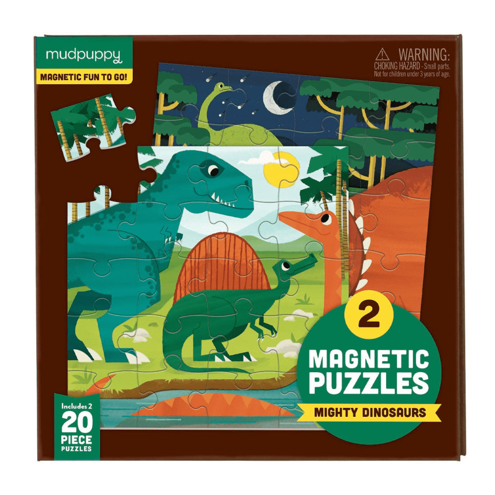 Mudpuppy 20 Pce Magnetic Puzzle Assorted - Battleford Boutique