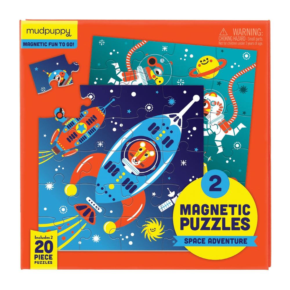 Mudpuppy 20 Pce Magnetic Puzzle Assorted - Battleford Boutique