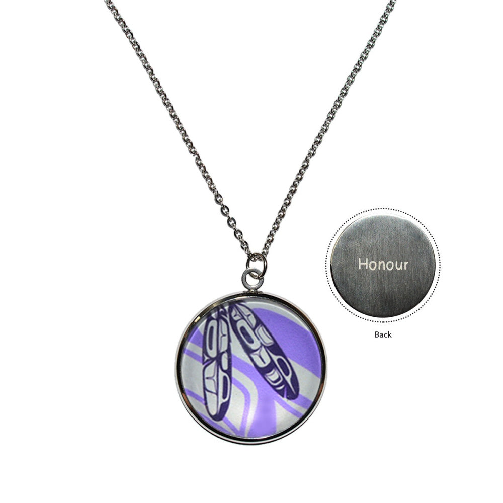 Native Northwest Circle Charm Necklace Assorted