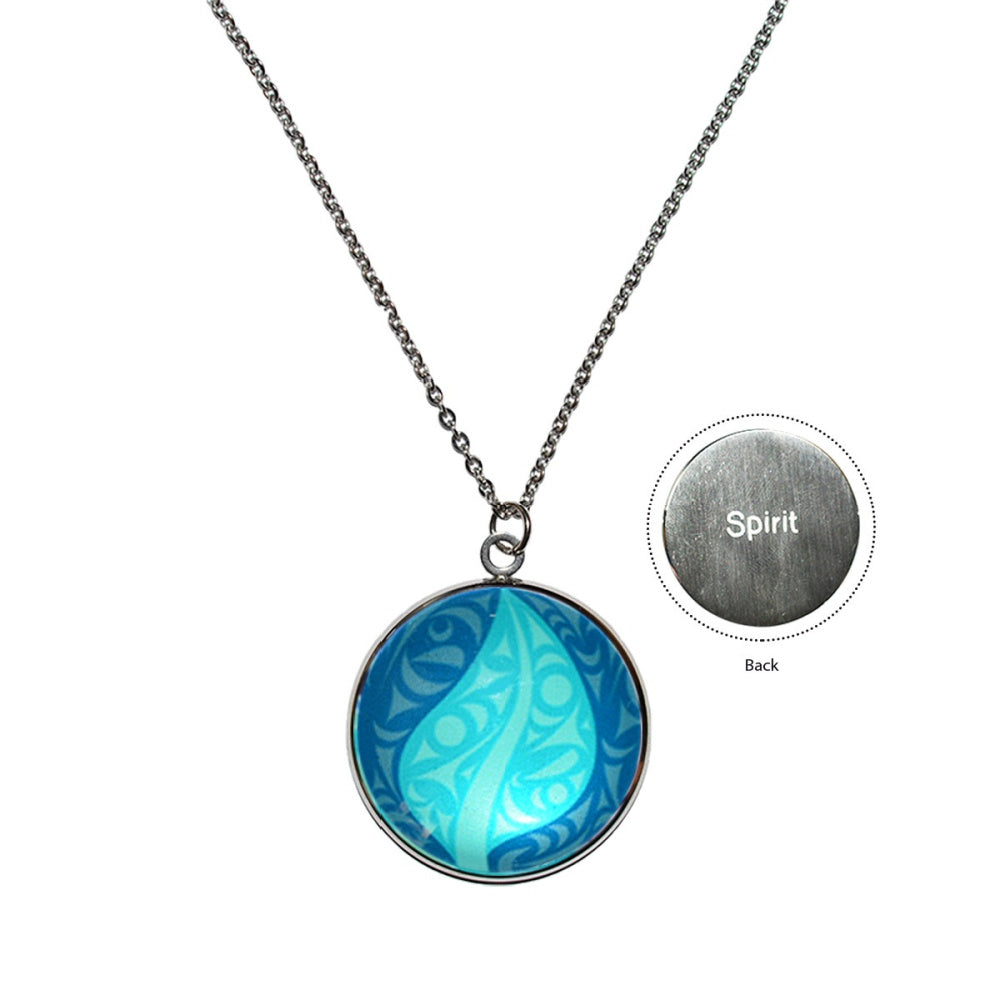 Native Northwest Circle Charm Necklace Assorted