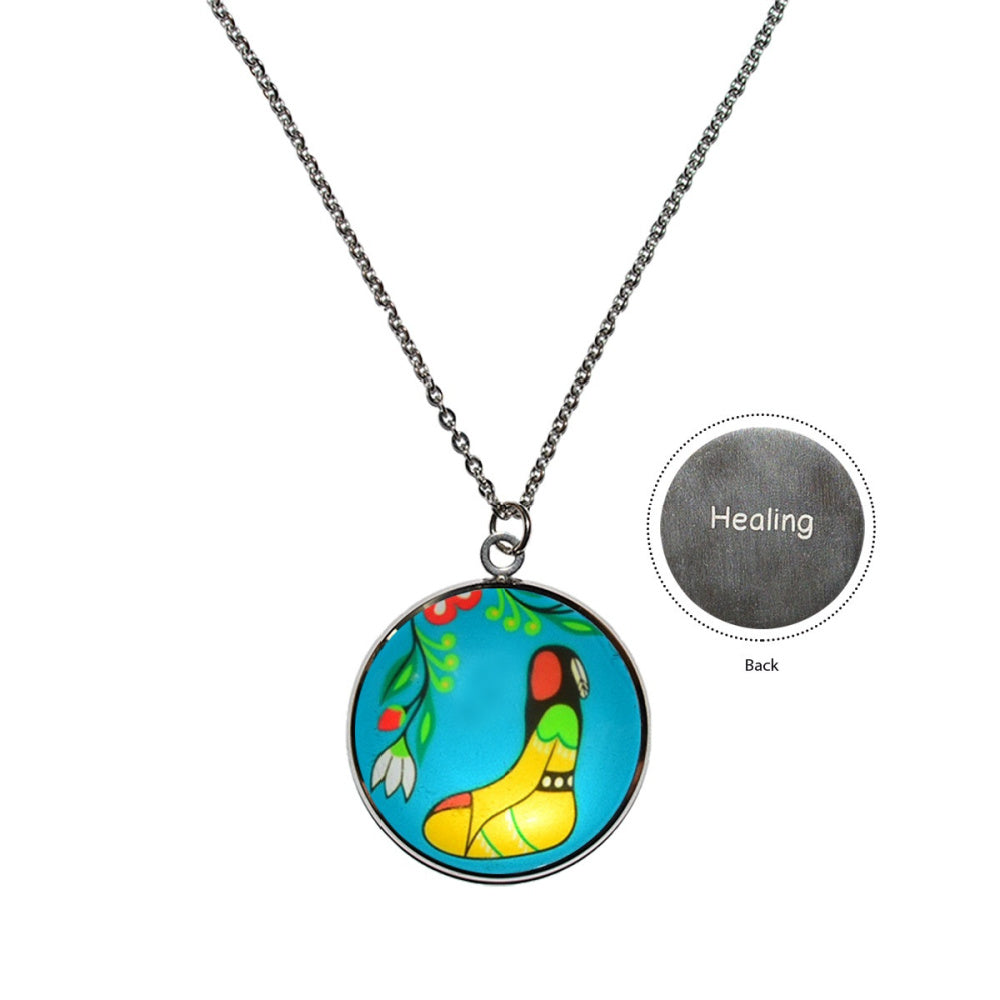 Native Northwest Circle Charm Necklace Assorted