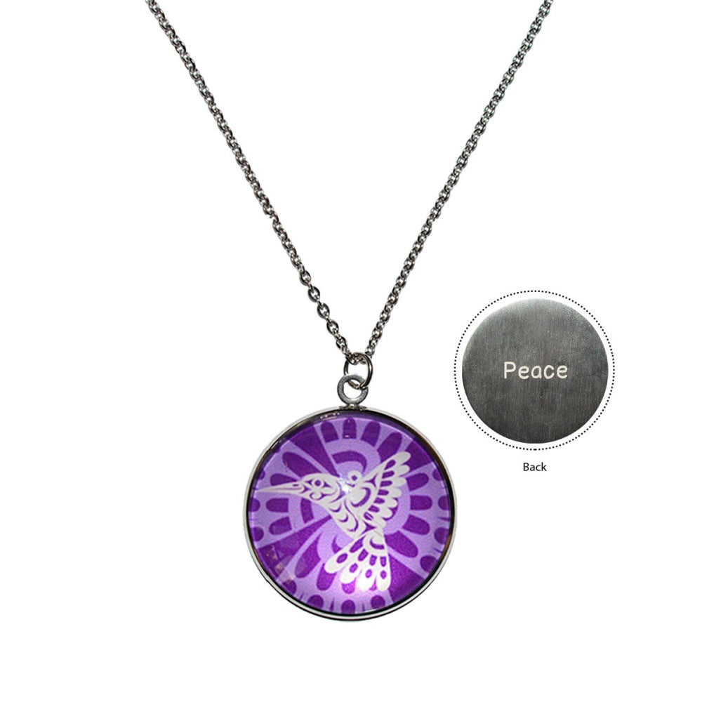 Native Northwest Circle Charm Necklace Assorted