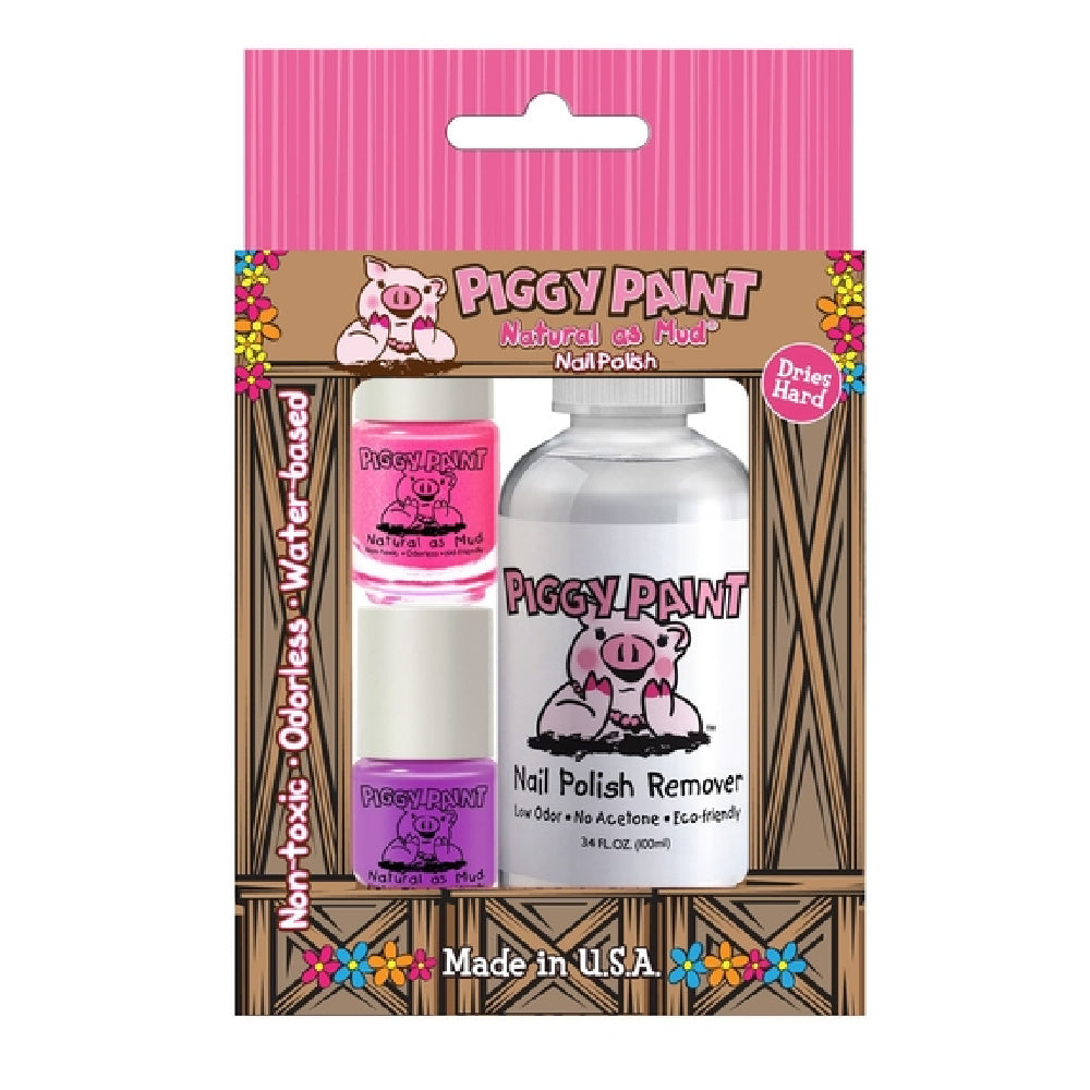 Piggy Paint 2 Polish + Remover Box Set - Battleford Boutique