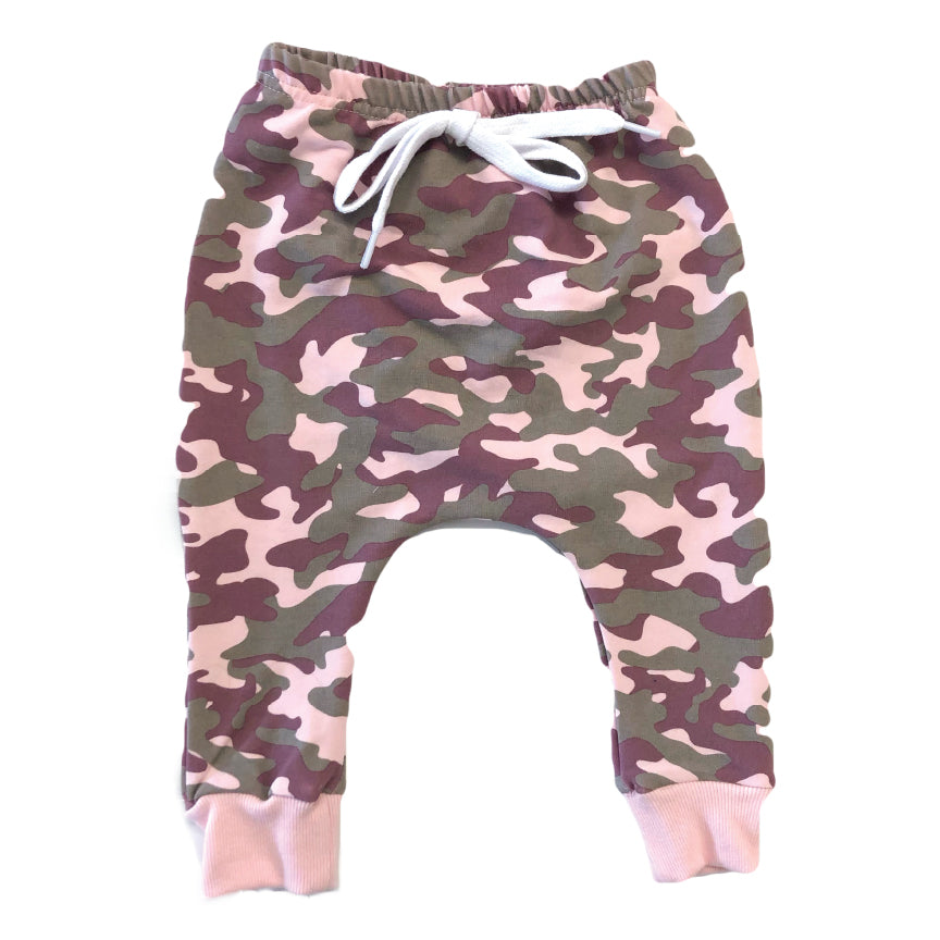 P+M Joggers - Pink Camo - Battleford Boutique