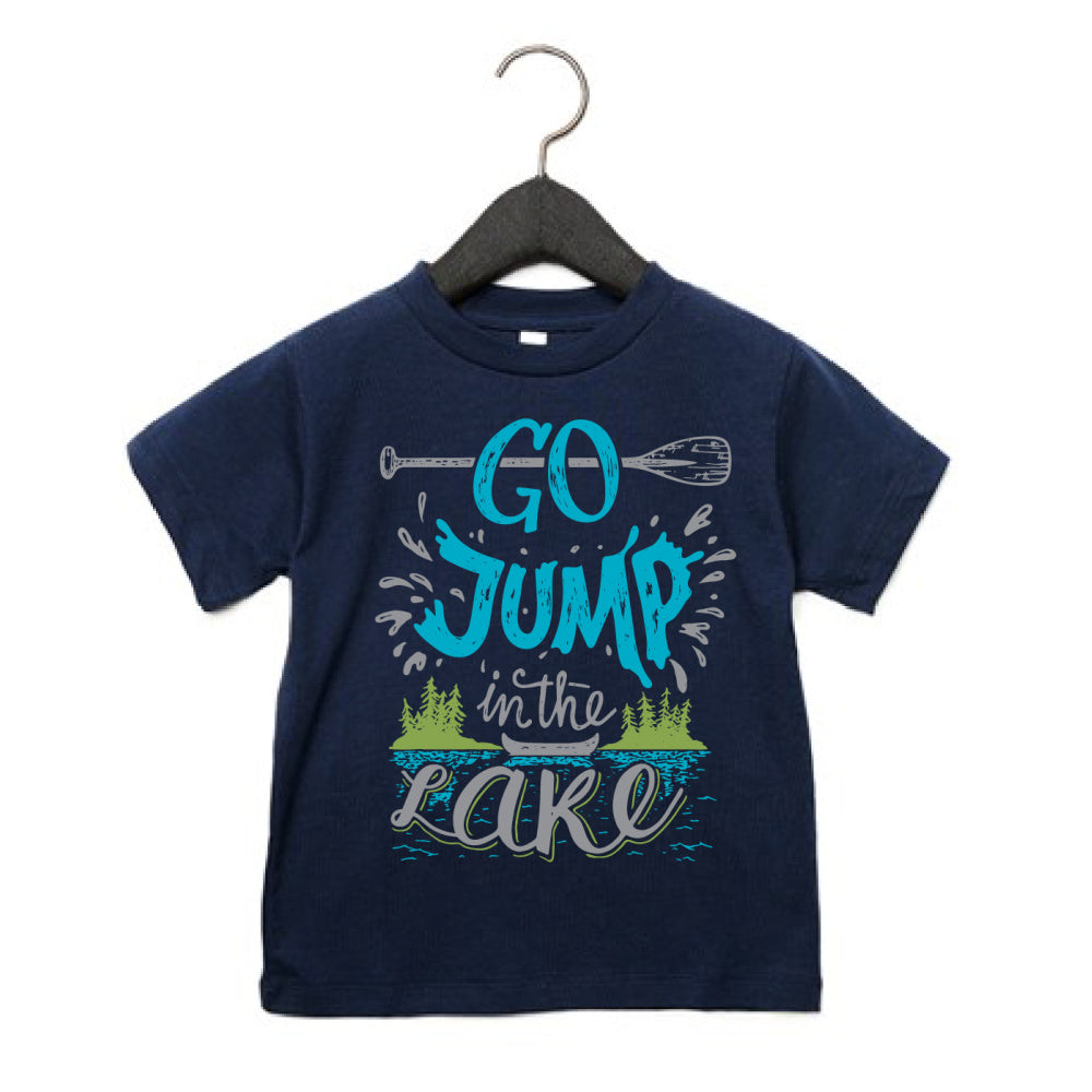 P+M Tee - Jump in the Lake Navy