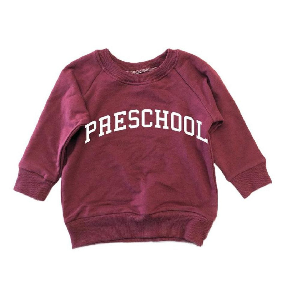 P+M Sweatshirt - Preschool Maroon