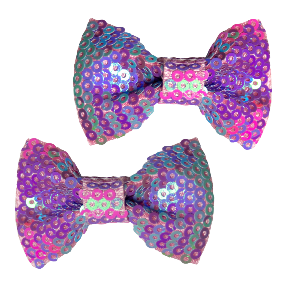 Great Pretenders - Rainbow Sequins Bows - Battleford Boutique