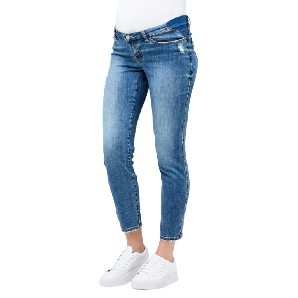 Ripe Dylan Distressed Blue Jean - Battleford Boutique