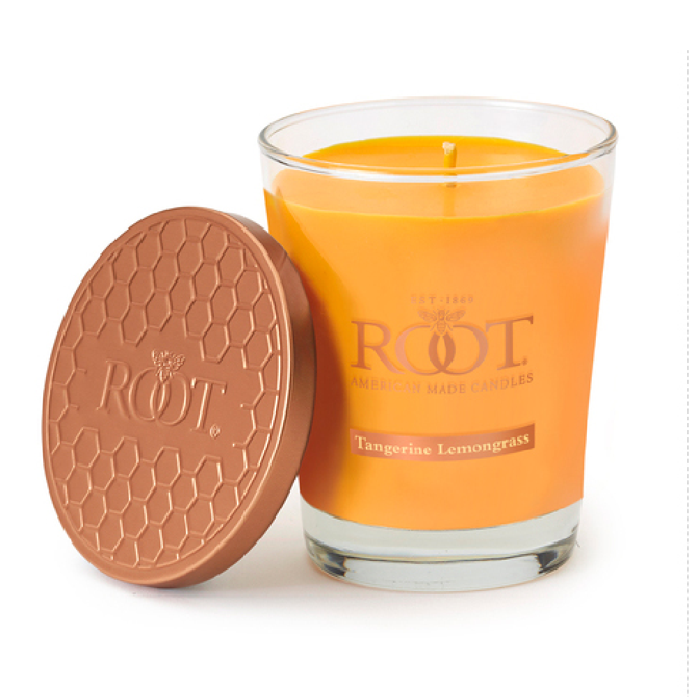 Roots Candle Tangerine Lemongrass Assorted Sizes - Battleford Boutique