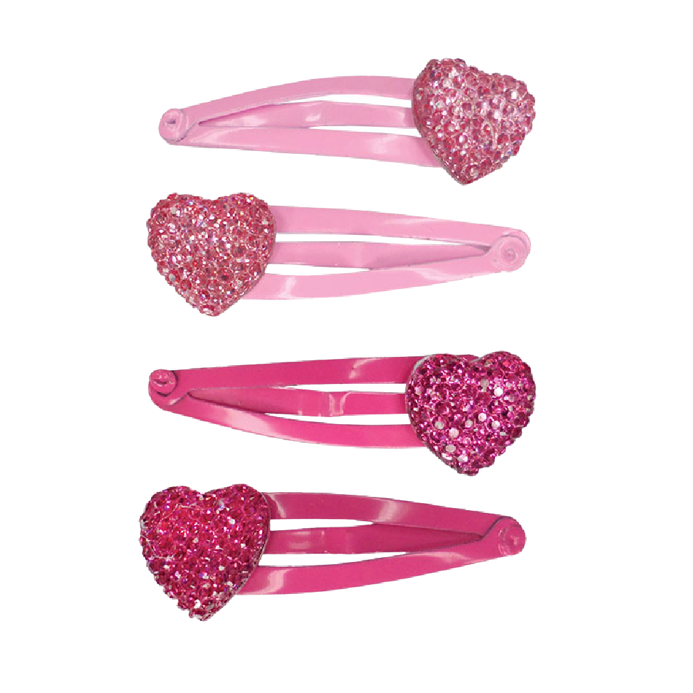 Great Pretenders - Sparkly My Heart Hairclips - Battleford Boutique
