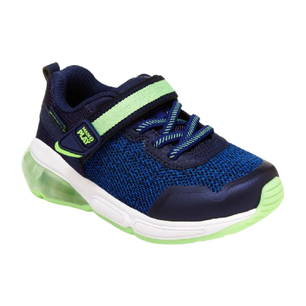 Stride Rite Radiant Bounce Sneaker - Blue/Green - Battleford Boutique