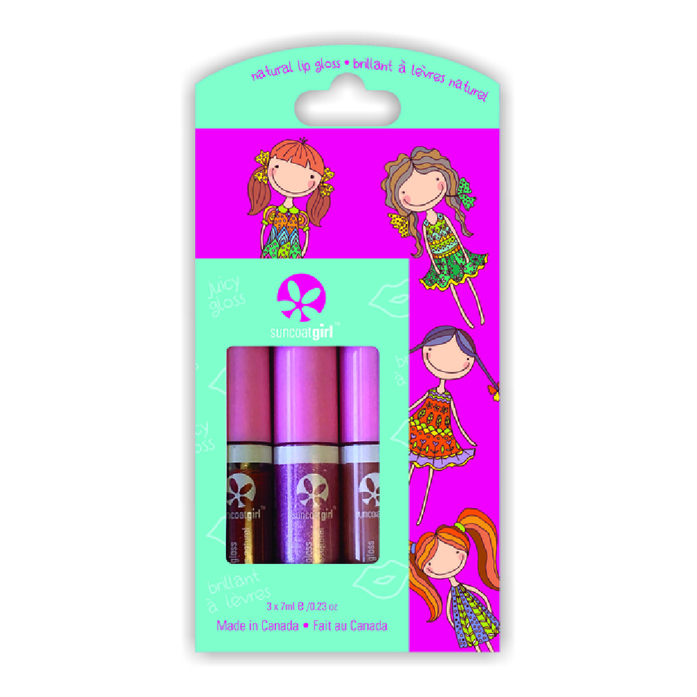 Suncoat Girl - Juicy Gloss Trio - Battleford Boutique