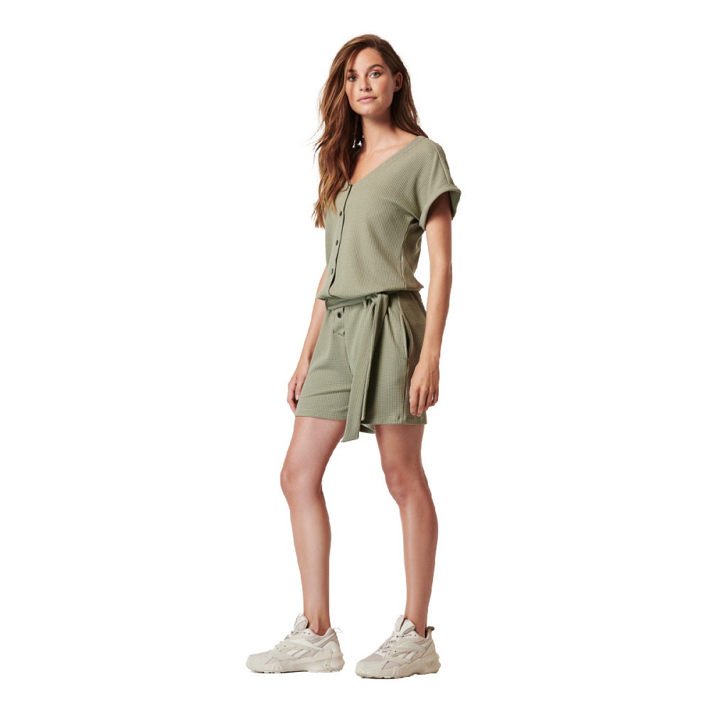 Supermom Jumpsuit Waffle Weave