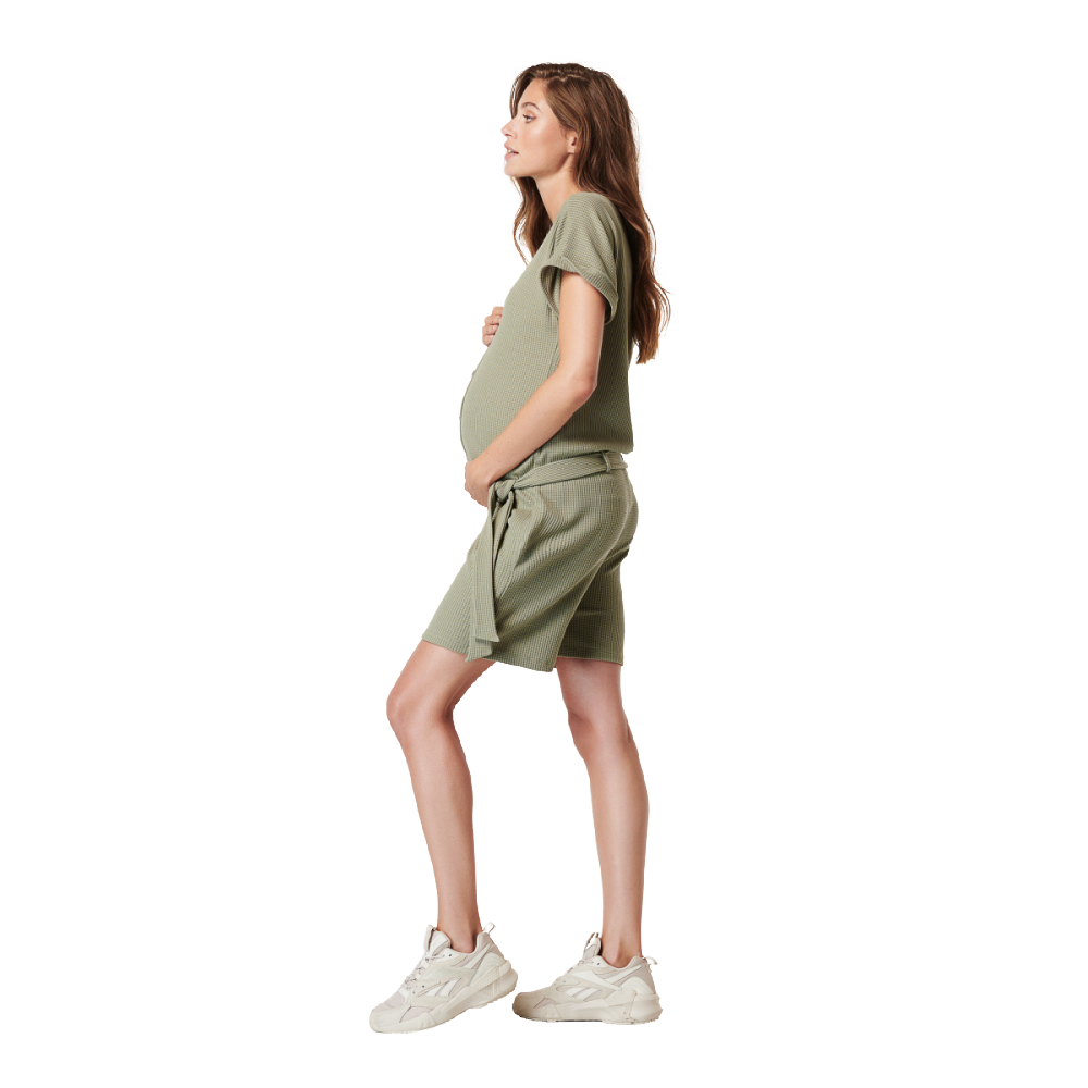 Supermom Jumpsuit Waffle Weave