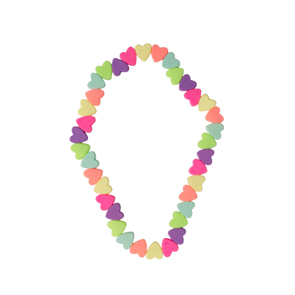 Great Pretenders - Sweet Tart Heart Necklace and Bracelet - Battleford Boutique
