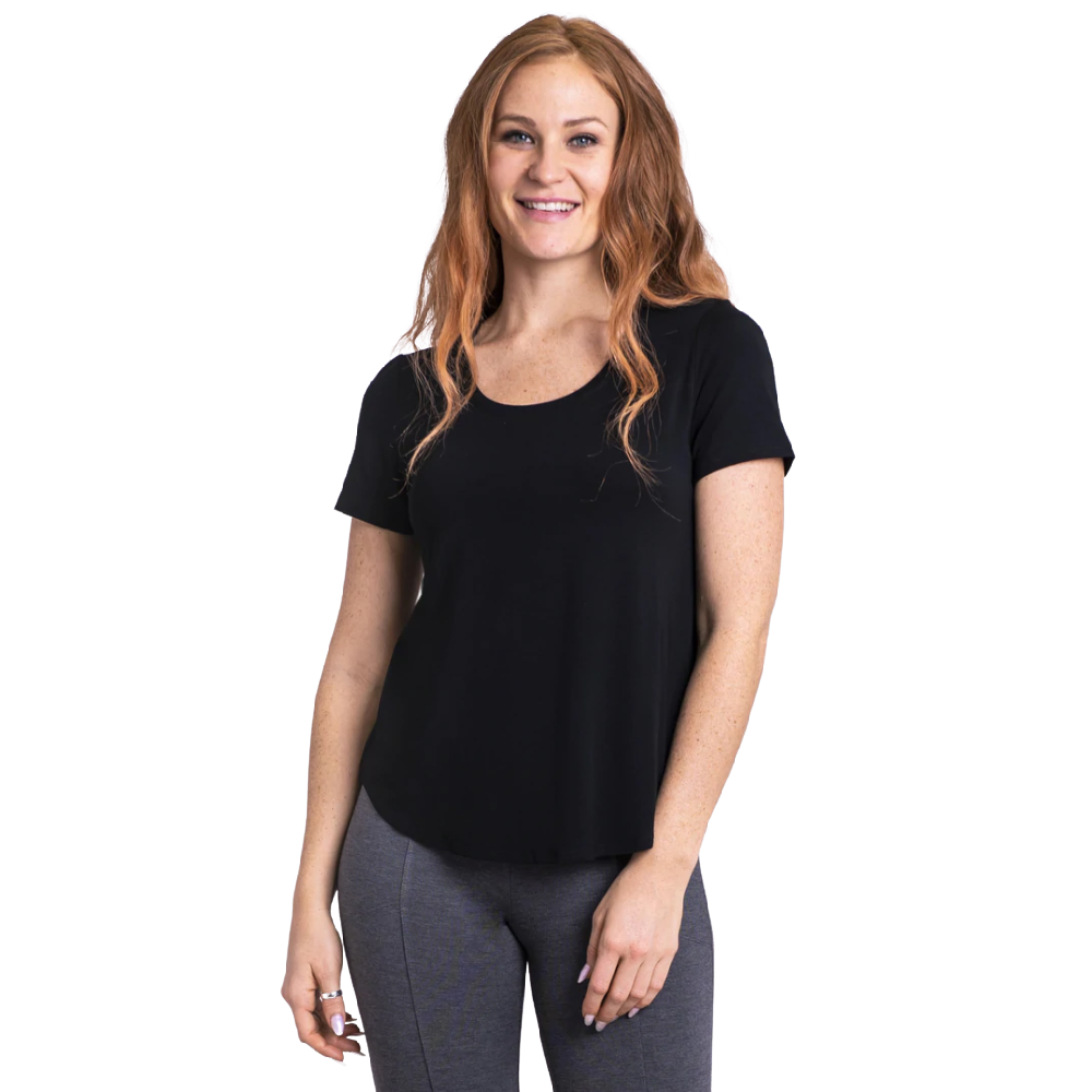 Blue Sky Tessa Tee - Black
